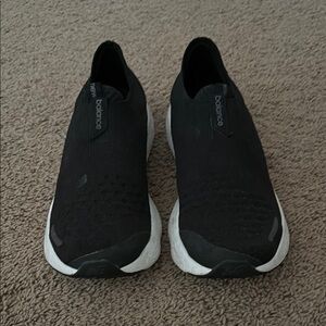 New Balance Black Slip-On Sneakers